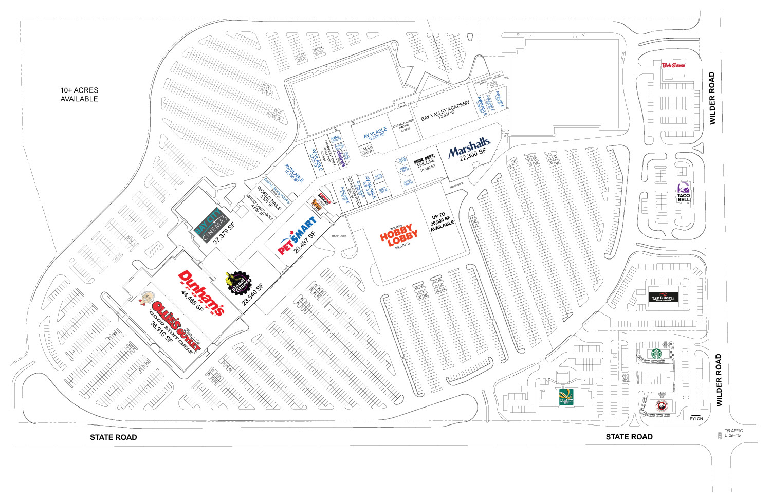 Bay City Town Center Site Plan