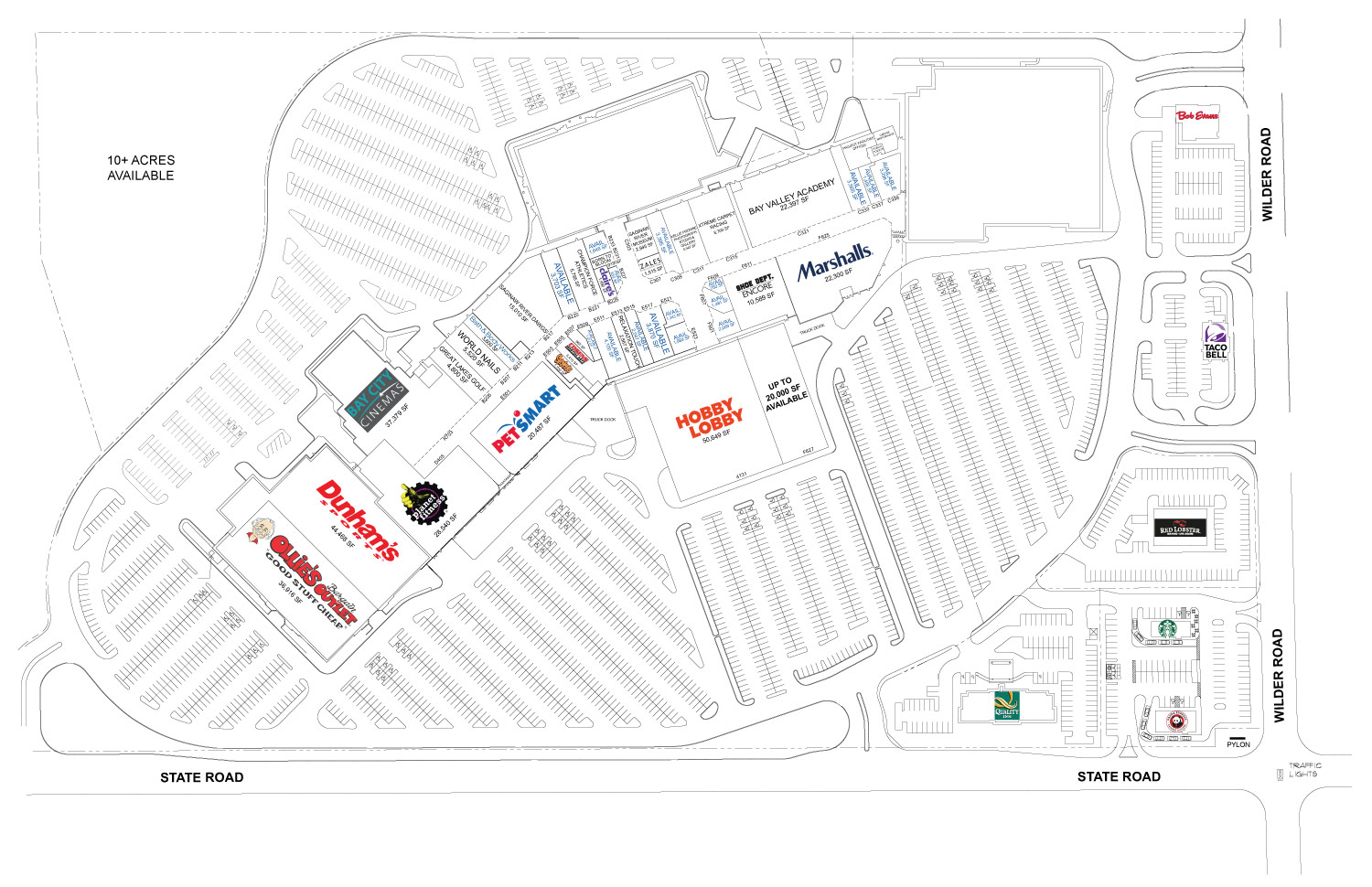 Bay City Town Center Site Plan