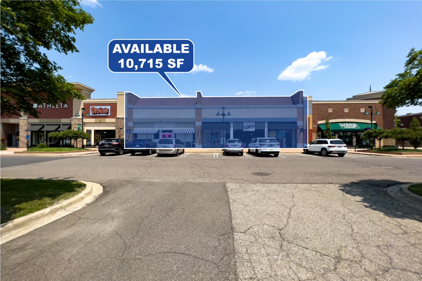Green Oak Village Place 10,715 SF available for lease