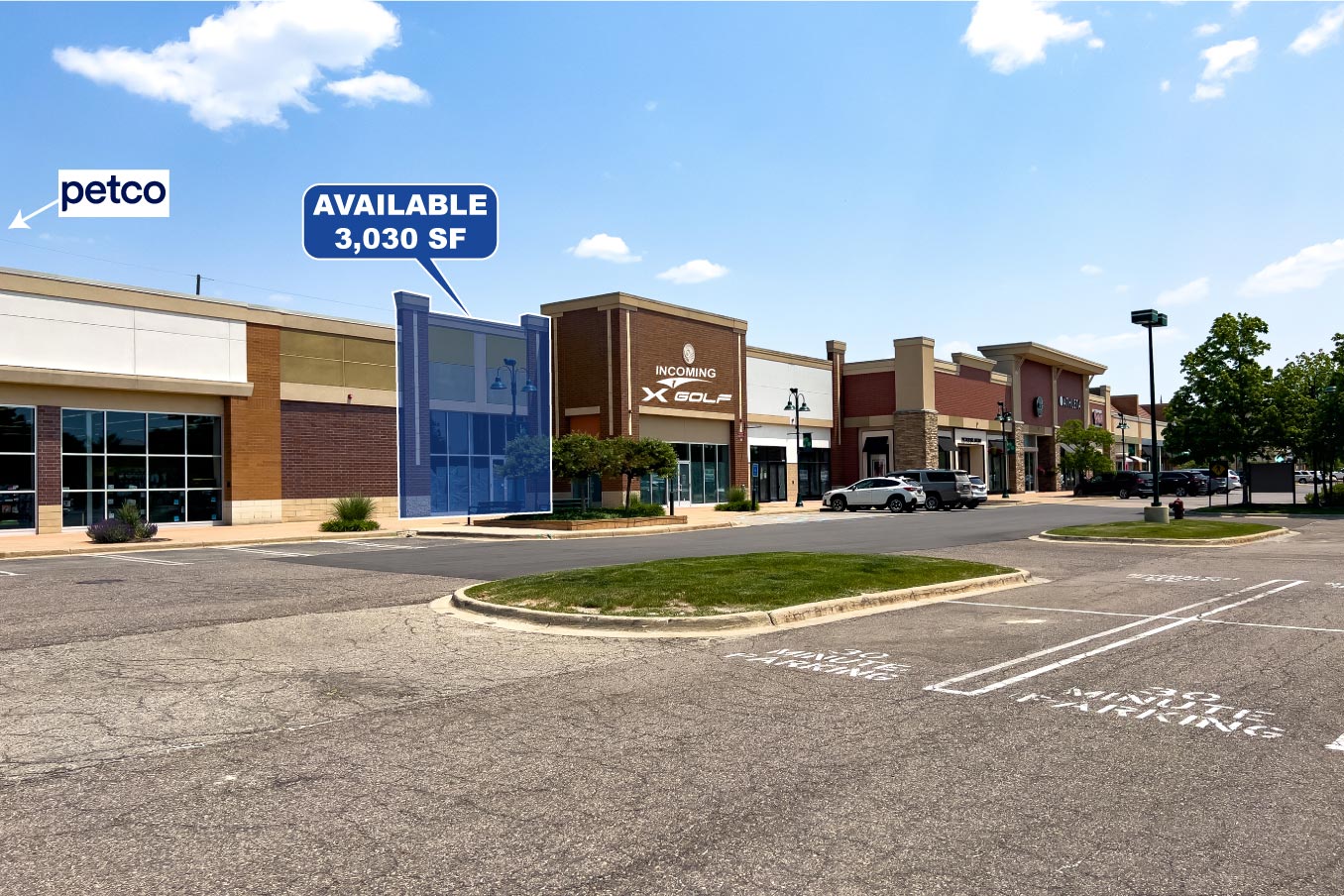 Green Oak Village Place 3030 SF available for lease
