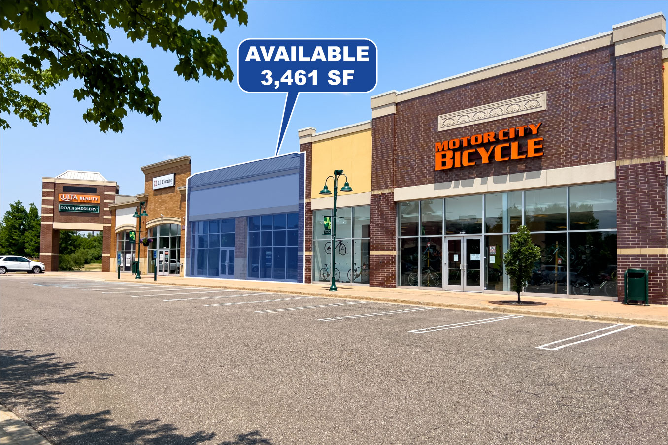 Green Oak Village Place 3,461 SF available for lease