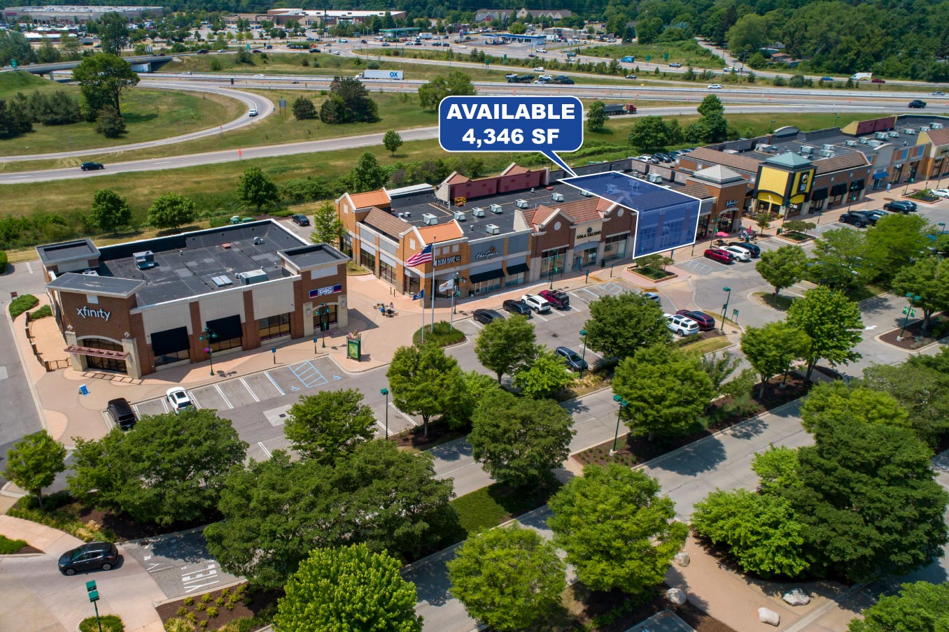 Green Oak Village Place 4346 SF available for lease
