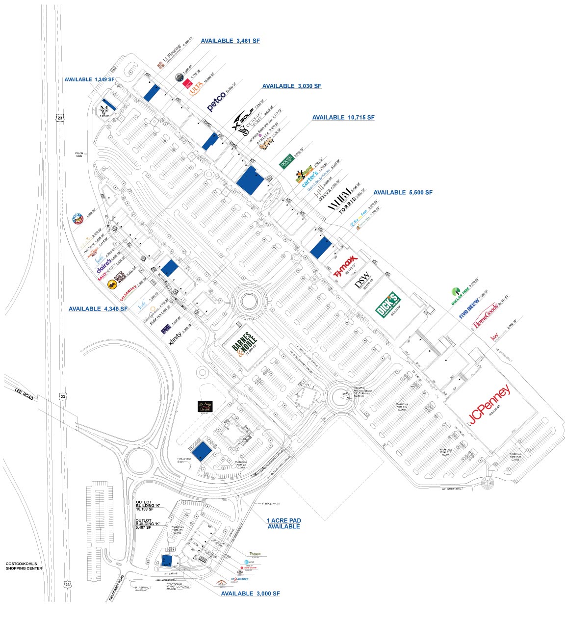 Green Oak Village Place Site Plan