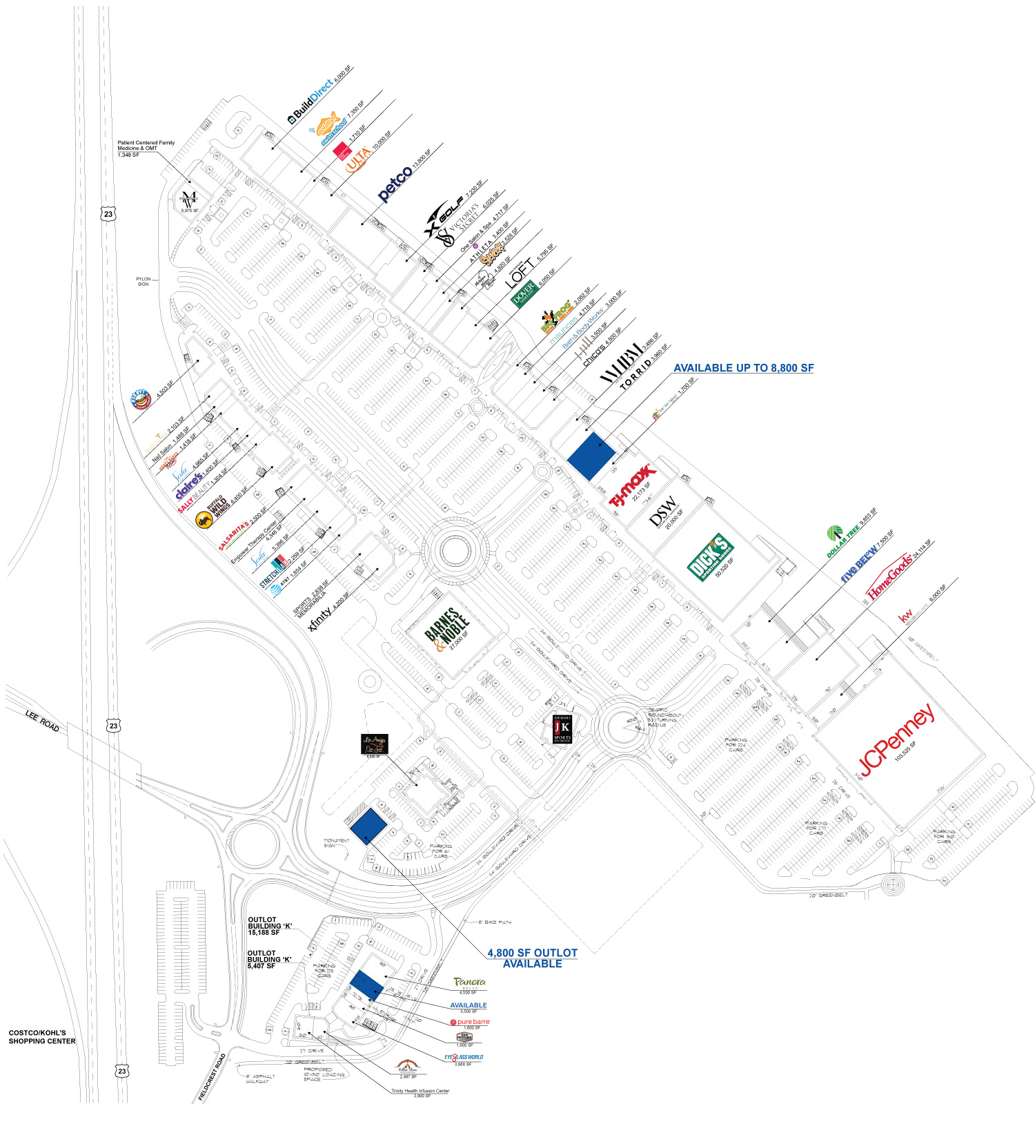 Green Oak Village Place Site Plan