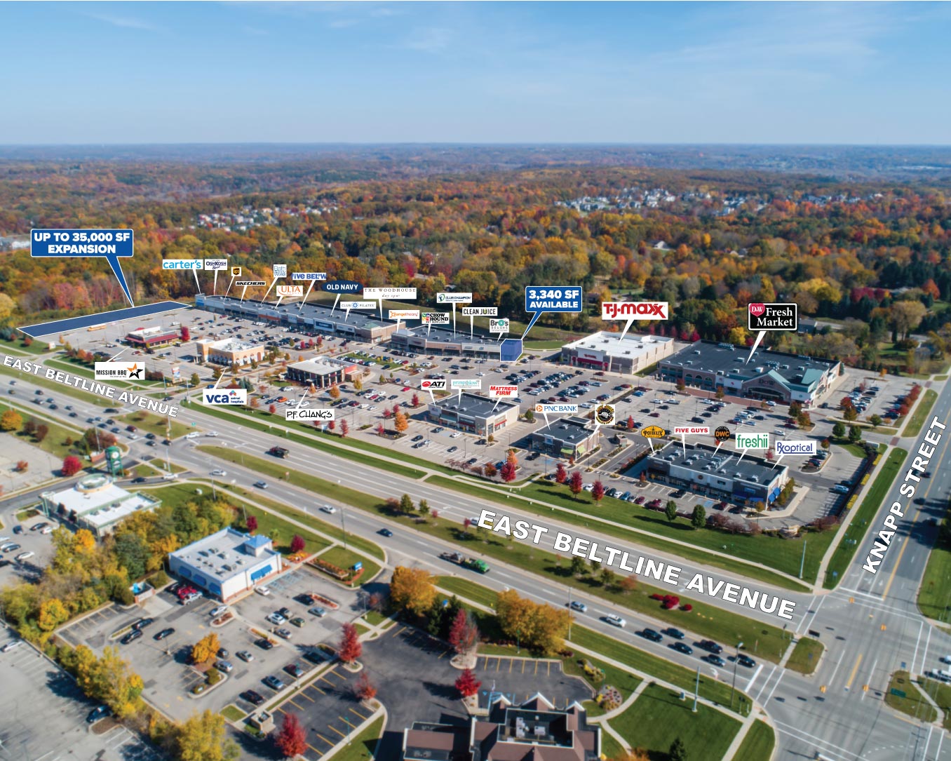 Knapp's Crossing Aerial Photo