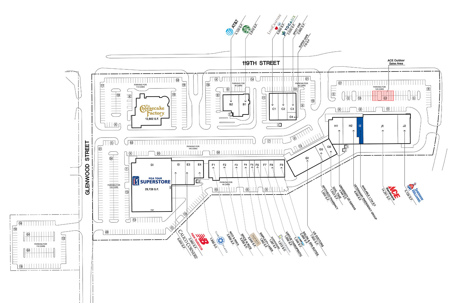 The Fountains Site Plan