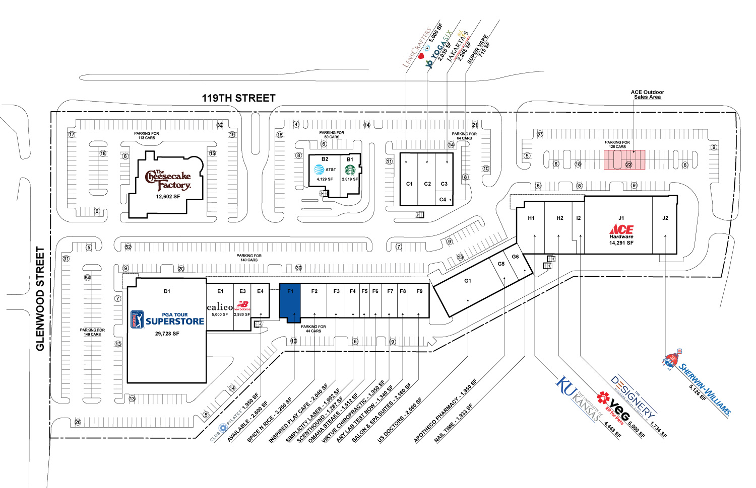 The Fountains Site Plan