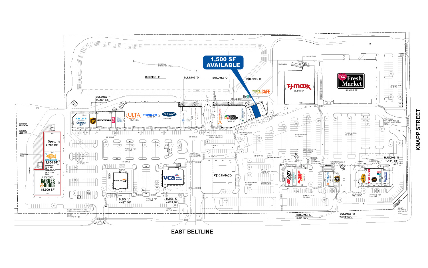 Knapp's Crossing Site Plan