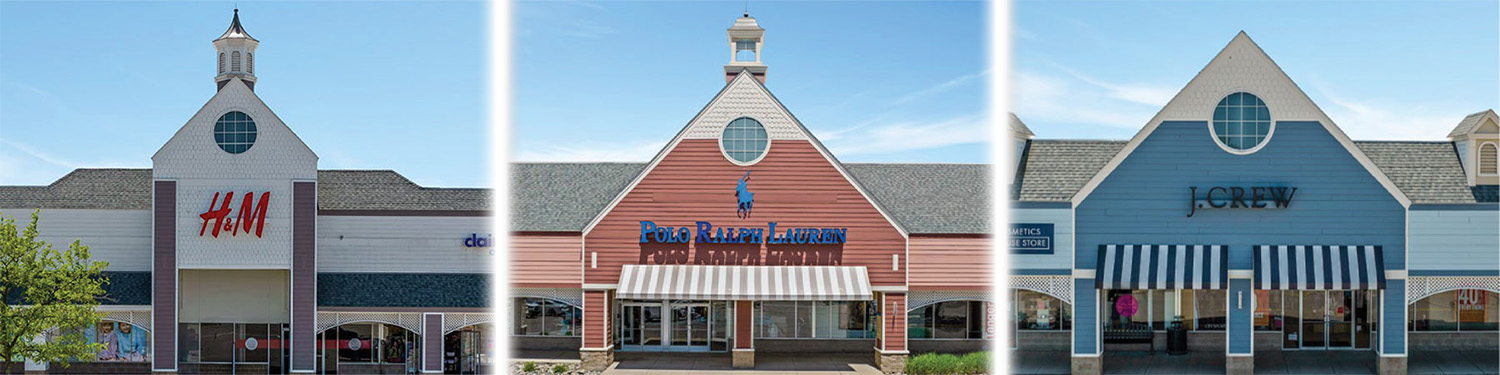 Kensington Valley Outlets Store Fronts Baldwin Commons Aerial Photo